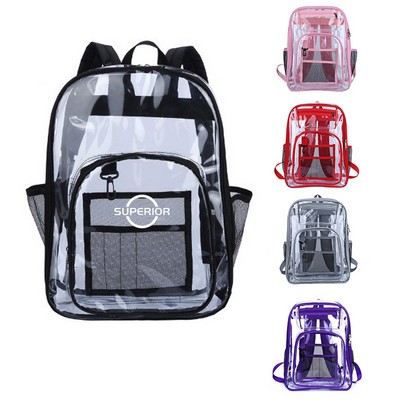 Pvc Clear Backpack