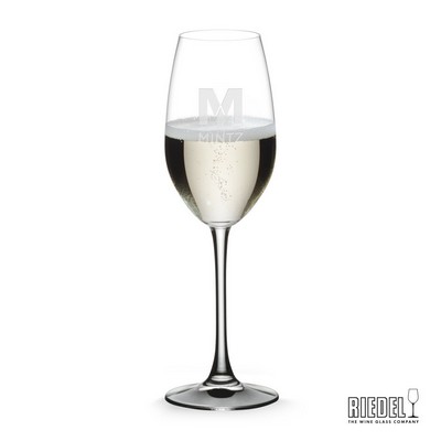RIEDEL Oenologue Flute - 9.12oz - Deep Etch