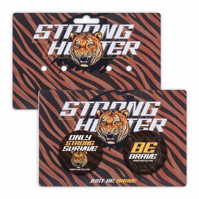 175" Round X 2 Button Packs
