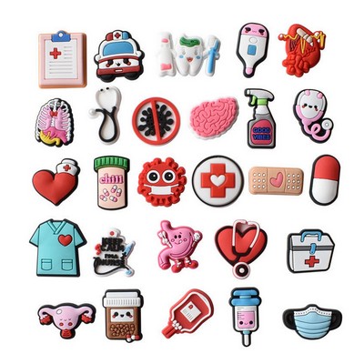 Medical Theme Shoe Charm (No Decoration)
