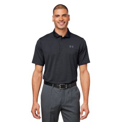 UNDER ARMOUR Men's 3.0 Striped Perf Polo