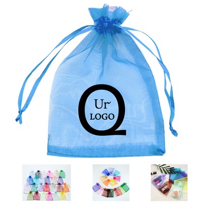 2.75 X 3.54" Organza Candy Drawstring Bag