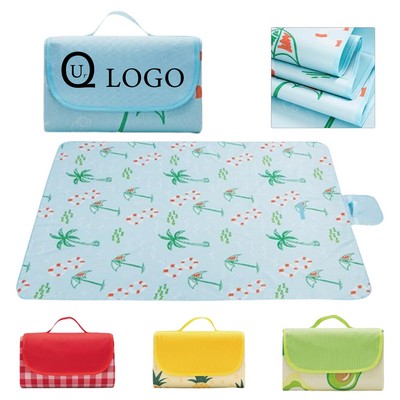 57 X 78.7" Waterproof Outdoor Picnic Blanket Mats