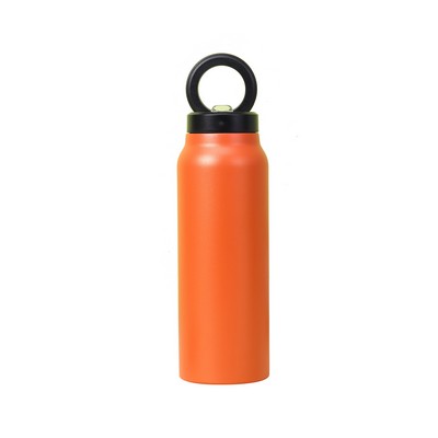 Water Bottle with Magnetic Phone Holder