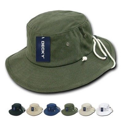 Decky Structured Cotton Australian Bucket Hat (Lot of 12)