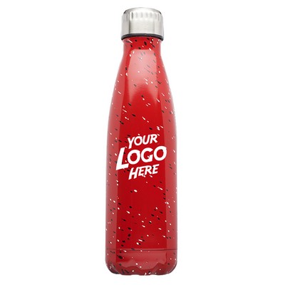 Speckle Finish Water Bottles 17 oz