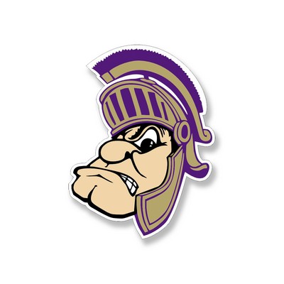 Decal On White Vinyl Material - Laminated For Extended Outdoor Use (6"X7.5")