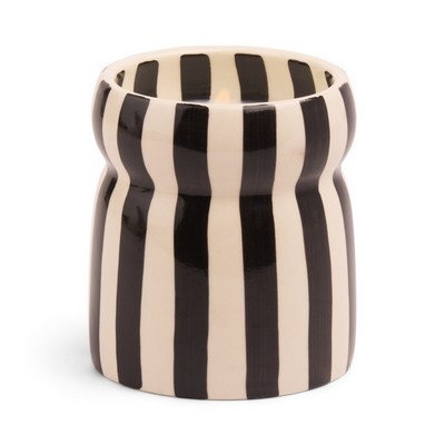 6.5 Oz Cabana Black Striped - Lava Stone