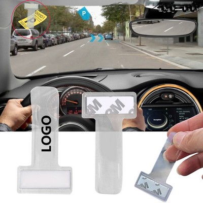 Car Parking Ticket Clip with Soft Foam Sticker