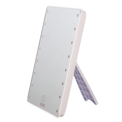 Health Beauty & Fitness Elle Cordless Led Lighted Mirror w/Stand