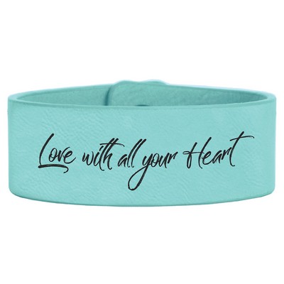 Leatherette Cuff Bracelet