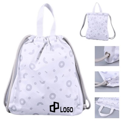 13.8X15.75" Terylene Drawstring Backpack