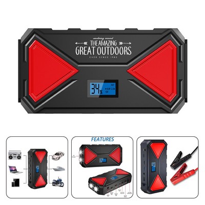 Emergency Car Starter with Power Bank