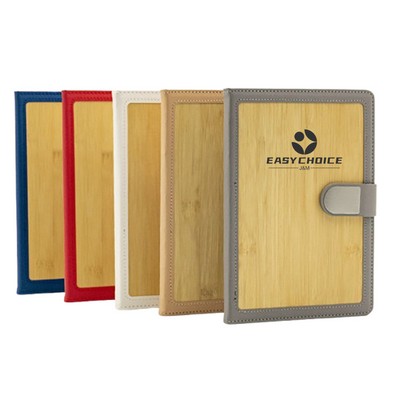 A5 Eco-Friendly Bamboo Spliced Notebook