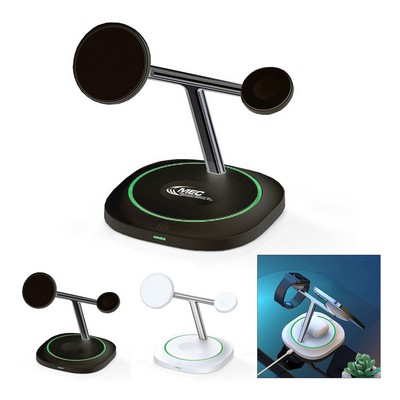 3-in-1 Magnetic Wireless Charging Stand