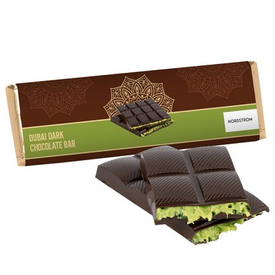 Dubai Chocolate Bar - 2.25 oz. Belgian Dark Chocolate