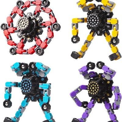 Transforming form decompression gyroscope decompression sensory integration toy