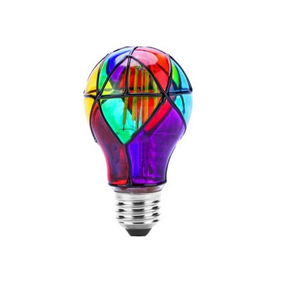 Stained Glass Light Bulb