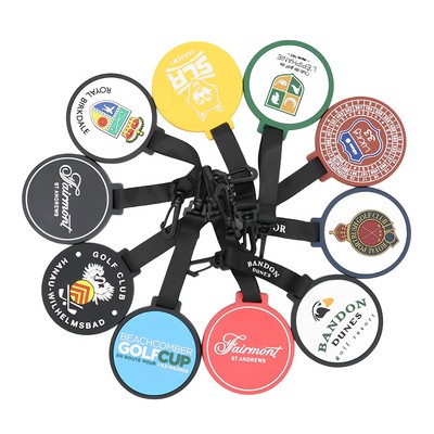 Round Golf Bag Tag