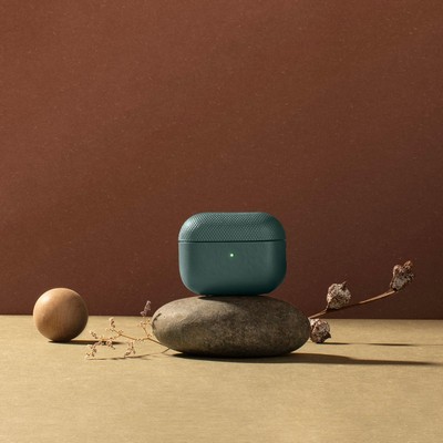 Native Union (Re)Classic Leather Airpods Pro Case Slate Green