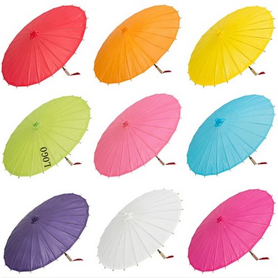 Custom Parasol Umbrella with Bamboo Frame