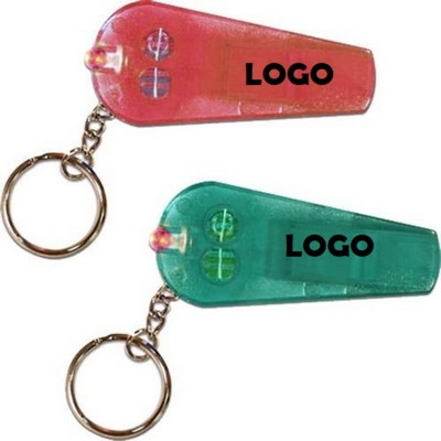 LED Whistle Keychain