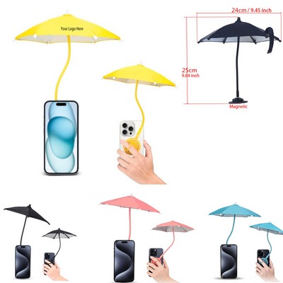Magnetic Cellphone Sunshade Shield Umbrella