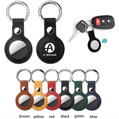 PU Leather Tracker Holder Keychain