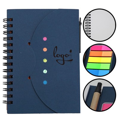 Sticky Notepad Set with Pen