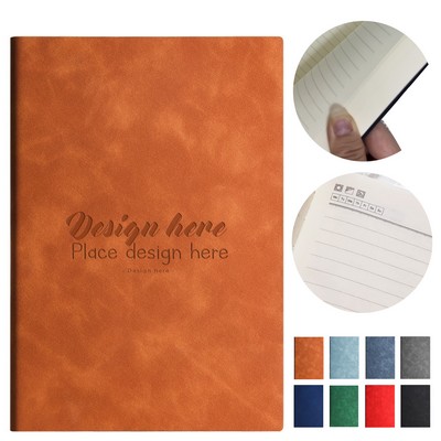 PU Leather A5 Office Notebook