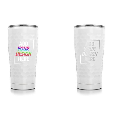 SIC Cups 20 Oz. Dimpled Golf Tumbler