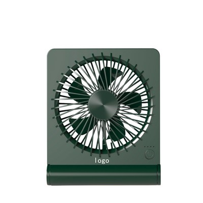 USB Rechargeable Mini Desk Fan Portable Cooling Device