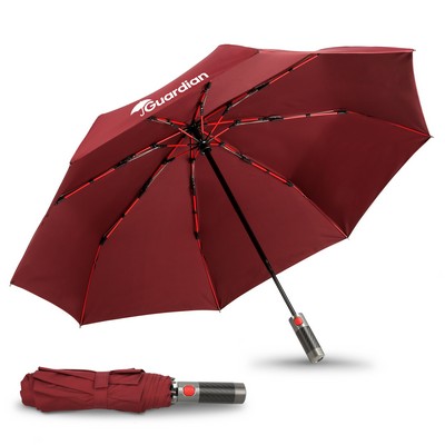 46" Arc Auto-Open Compact Folding Umbrella