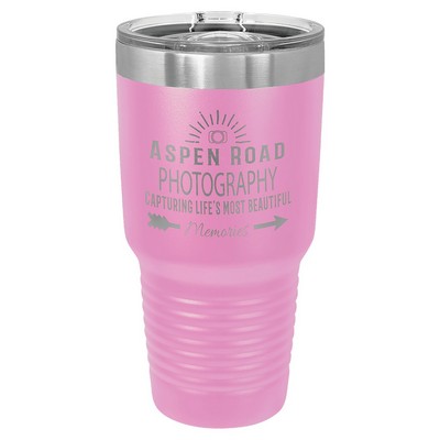 Polar Camel 30 oz. Light Purple Ringneck Tumbler with Slider Lid