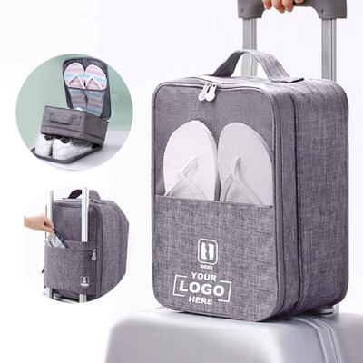 Shoe bag hand-held travel portable storage bag waterproof large capacity travel shoe storage bag
