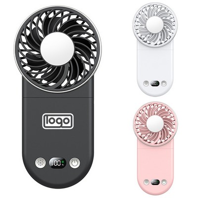 Portable USB Rechargeable Foldable Handheld Mini Fan