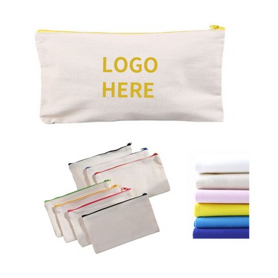 Premium Canvas Zipper Organizer Bag