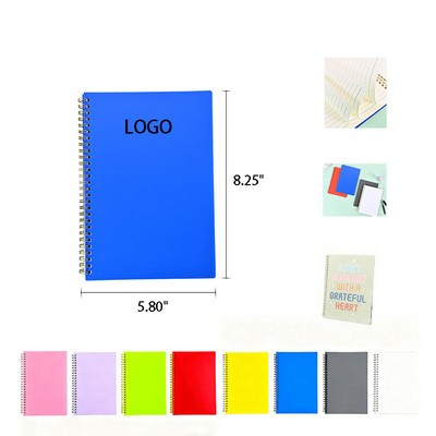 A5 PP Cover Spiral Notebook