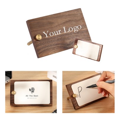 Solid Wood Business Card Holder