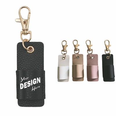 Elegant Leather Pen Holder