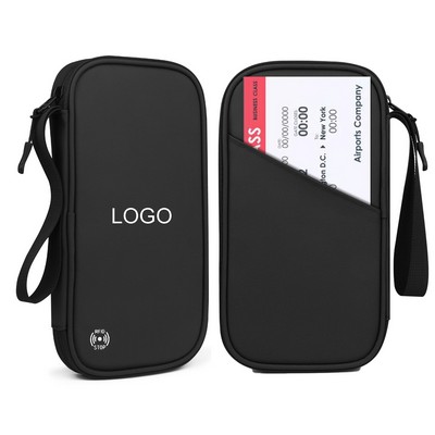 Passport Holder Family RFID Travel Document Organizer