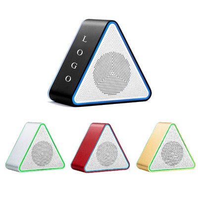 TWS Pairing Small Bluetooth Speaker With Lights