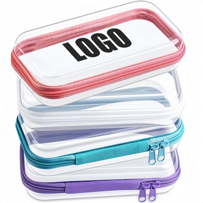 Clear Hard Zipper Case