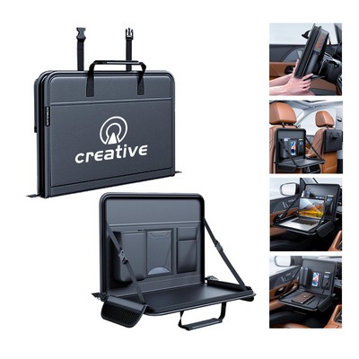 Steering Wheel Tray Back Seat Foldable Table