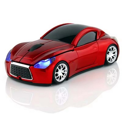 Wireless Cool Sports Car Styled Mouse