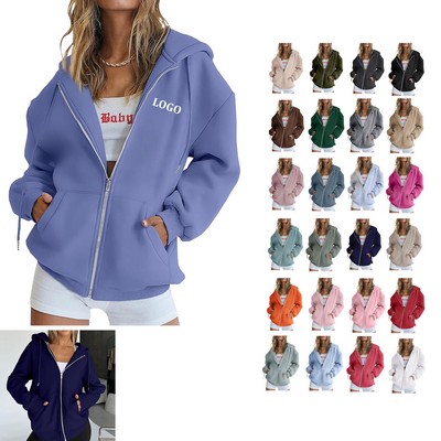 Zip Up Hoodie