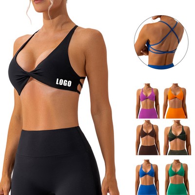 Cross Back Sports Bra
