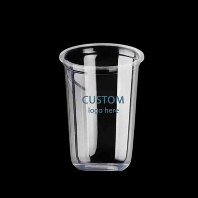 16 oz U-Shaped Clear Disposable Cups