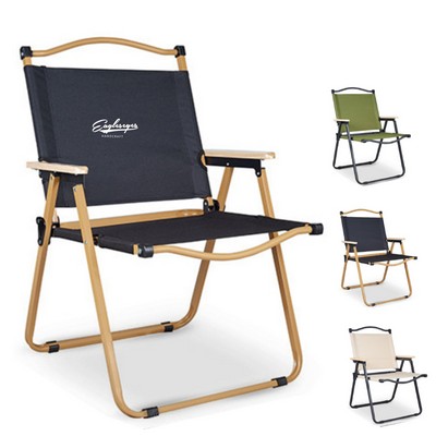 Outdoor Folding Alloy Steel Camping Chair
