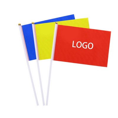 5.5"x8" Full Color Small Stick Flag